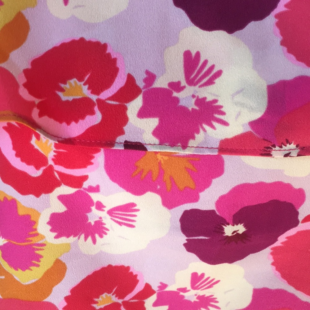 CAbi pink and orange summer top - Picture 4 of 4
